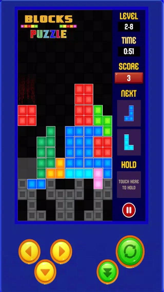 Tangkapan skrin Block Colors Puzzle - Classic