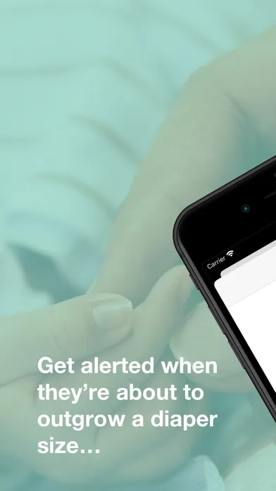 Diaper Alerts for growing baby Screenshots