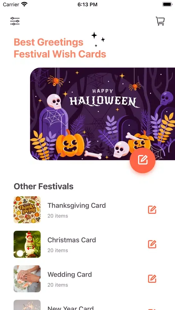 Festival Cards-Get Best Wishes Screenshots