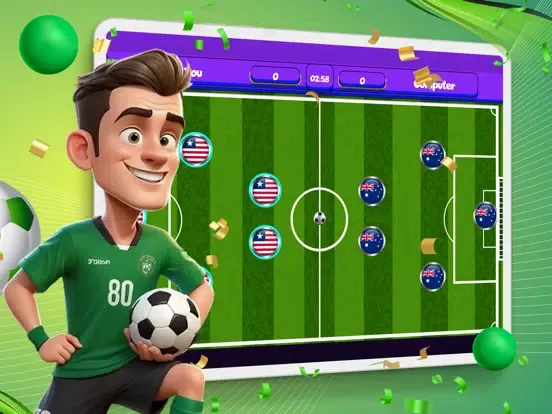 Football Sports Pixball iPad  स्क्रीनशॉट