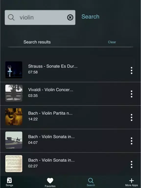 Screenshot di Classical Instrumental Music: Relaxing Sounds iPad 