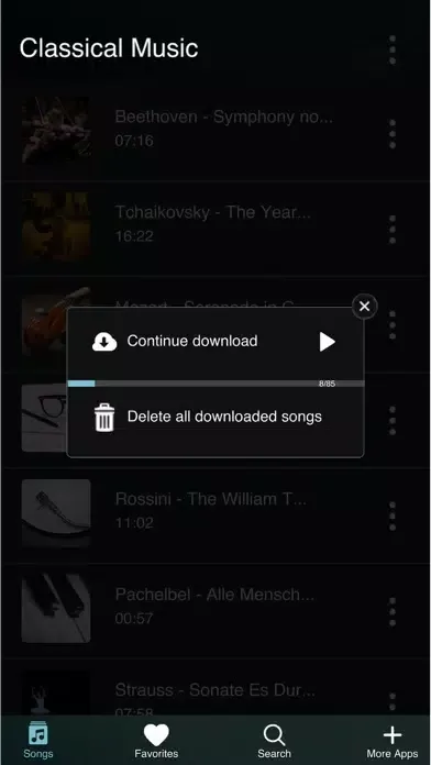 Screenshot di Classical Instrumental Music: Relaxing Sounds