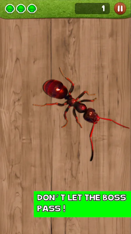 ภาพหน้าจอของ Ant Smasher