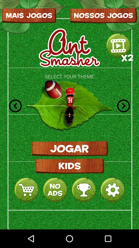ภาพหน้าจอของ Ant Smasher