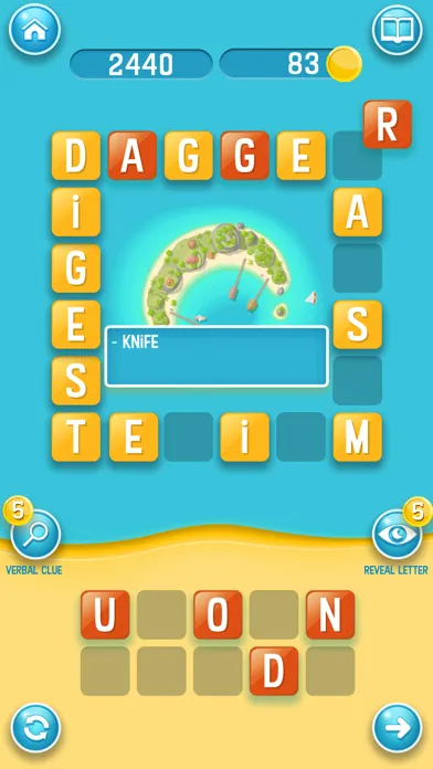 Capturas de pantalla de Crossword Island