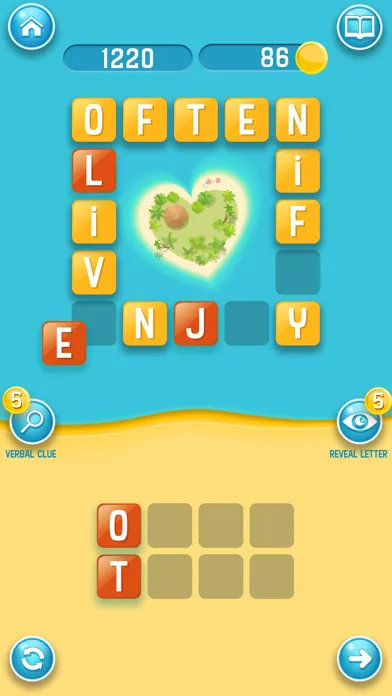 Capturas de pantalla de Crossword Island