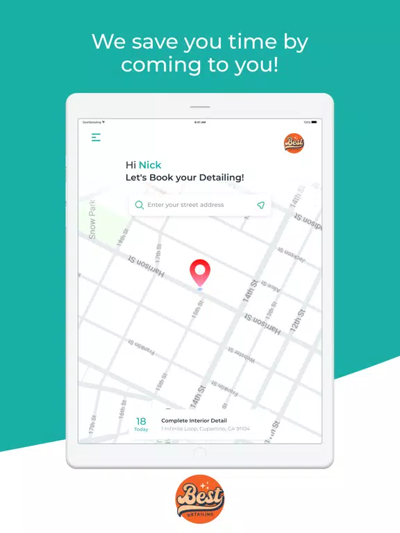 Zrzuty ekranu Best Detailing iPad 