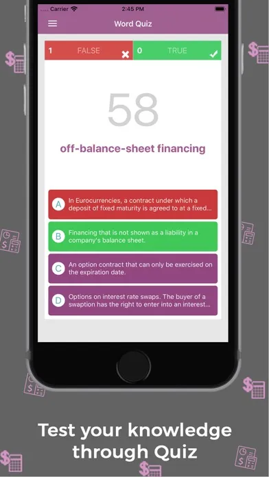 ภาพหน้าจอของ Accounting Dictionary :Offline