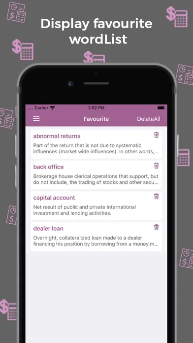 ภาพหน้าจอของ Accounting Dictionary :Offline