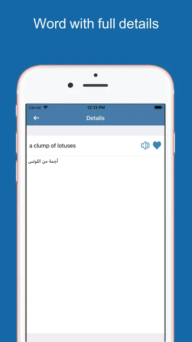 Ảnh chụp màn hình của Arabic Dictionary & Translator