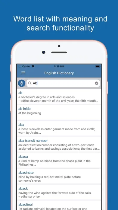 ภาพหน้าจอของ English Dictionary : Offline