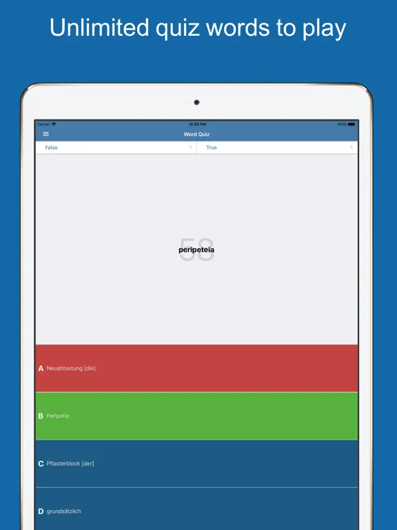 تصاویر German Dictionary - Translator iPad 
