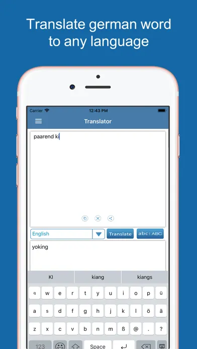 تصاویر German Dictionary - Translator