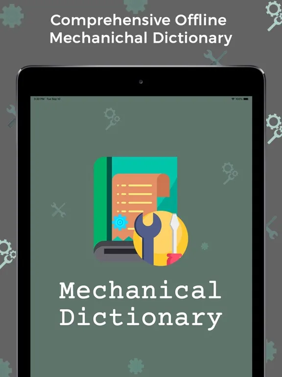 Mechanical Dictionary -Offline iPad  Screenshots