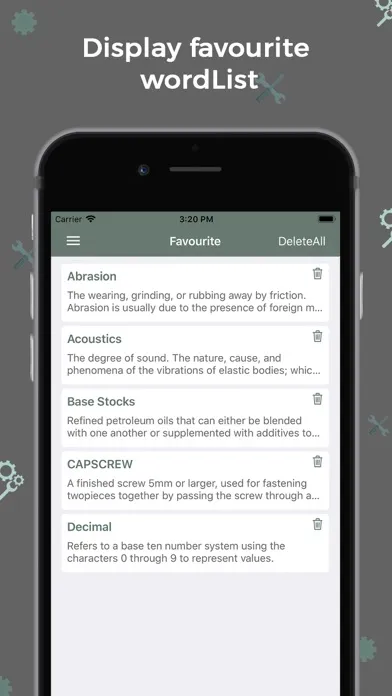 Mechanical Dictionary -Offline Screenshots