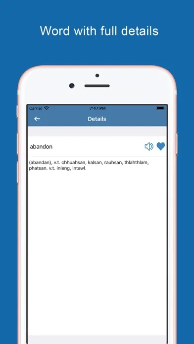 Mizo Dictionary & Translator应用截图