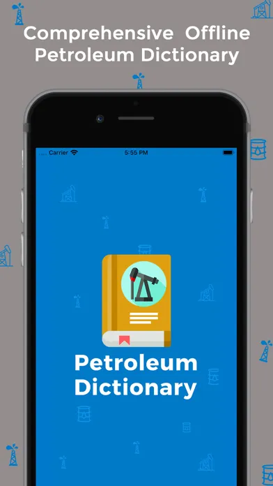 Tangkapan skrin Petroleum Dictionary - Offline