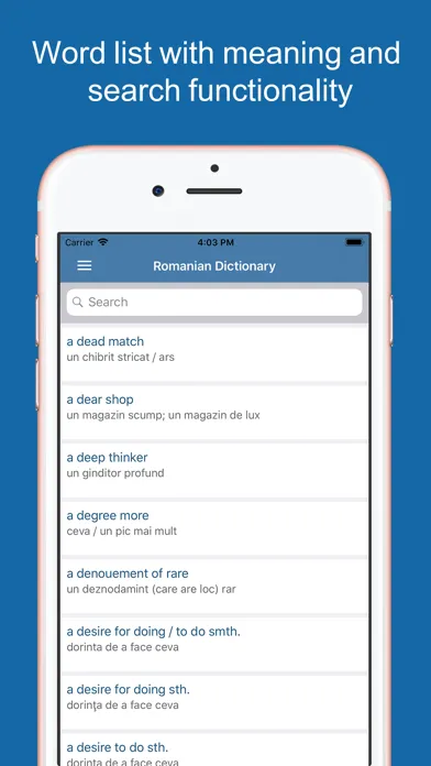 صور Romanian Dictionary Pro