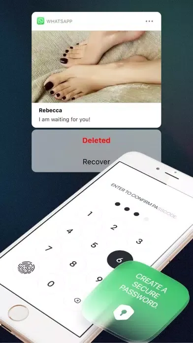 تصاویر Deleted Message Recovery WApp