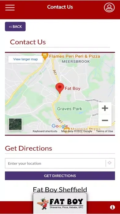 Captures d'écran de Fat Boy Pizza Sheffield