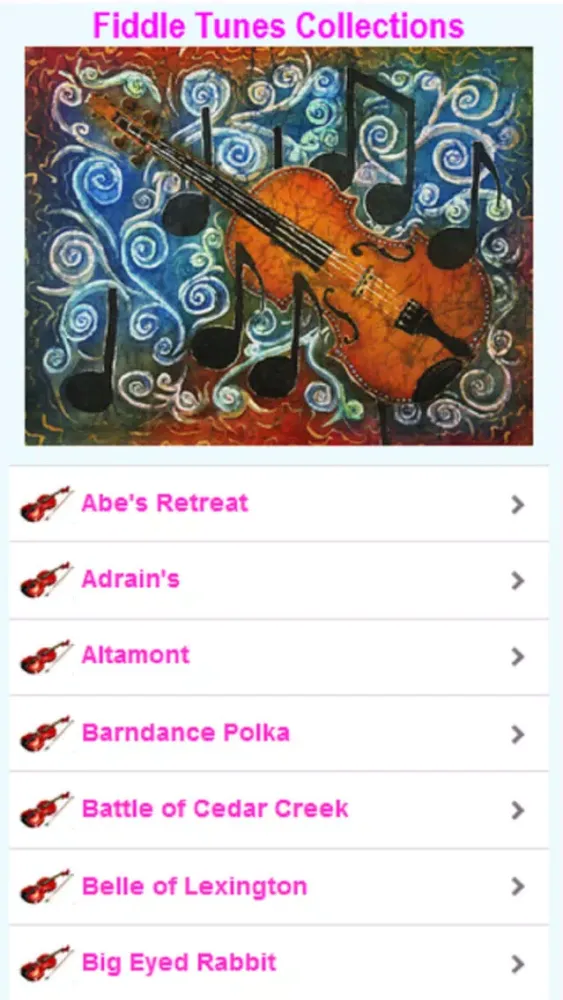 Best Fiddle Tunes স্ক্রিনশট