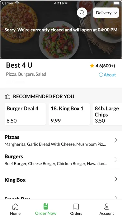Ảnh chụp màn hình của Best 4 U.