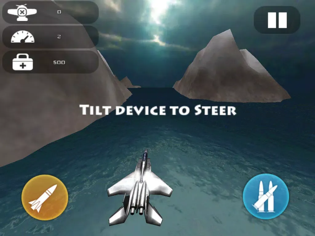 Capturas de tela do Aero Assault Shooter Hero iPad 