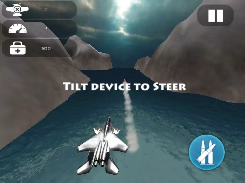 Capturas de tela do Aero Assault Shooter Hero iPad 