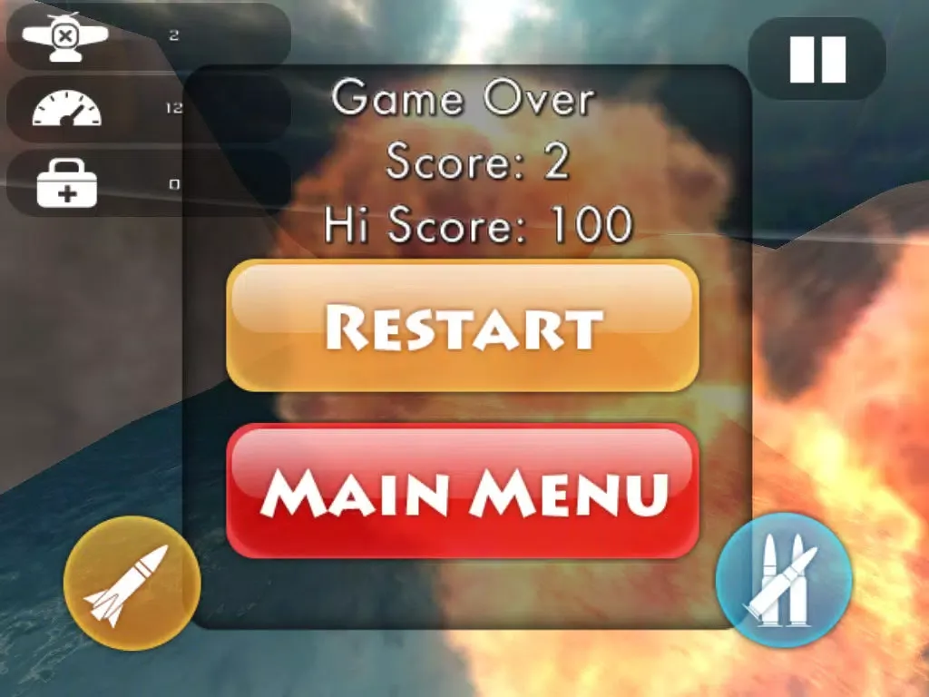 Capturas de tela do Aero Assault Shooter Hero iPad 