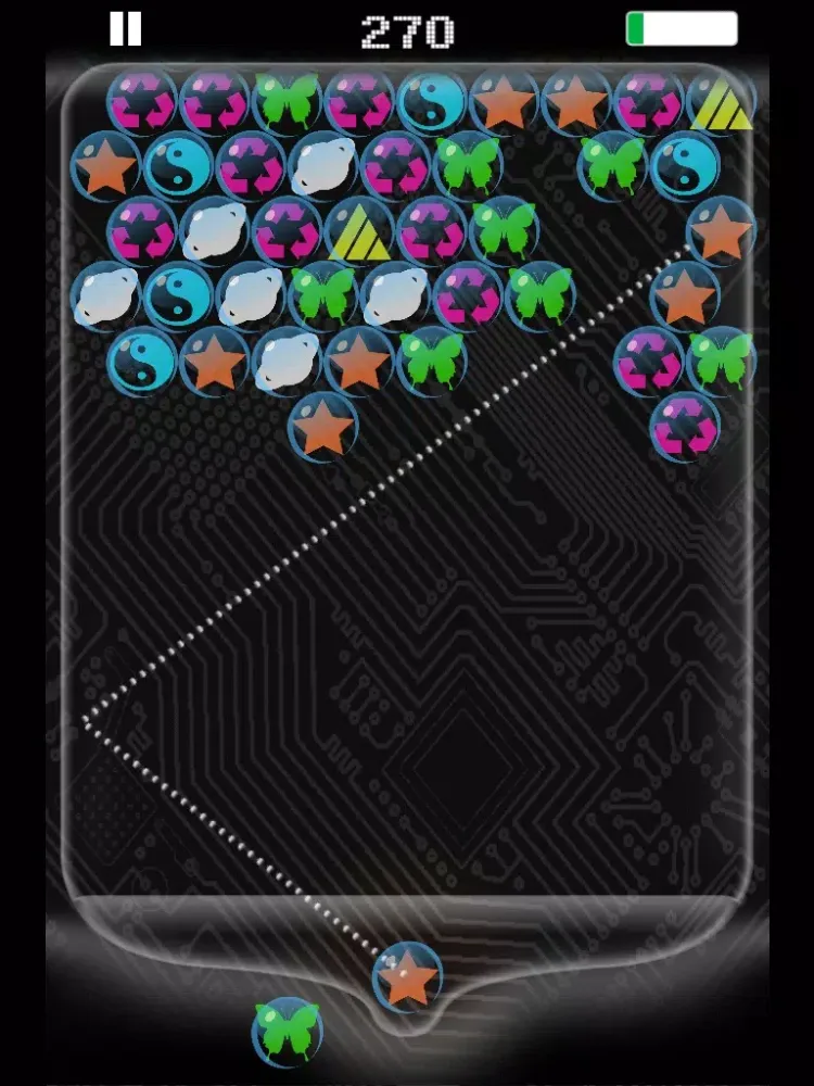 Capturas de tela do Bubble Shooter Circuit Mania iPad 