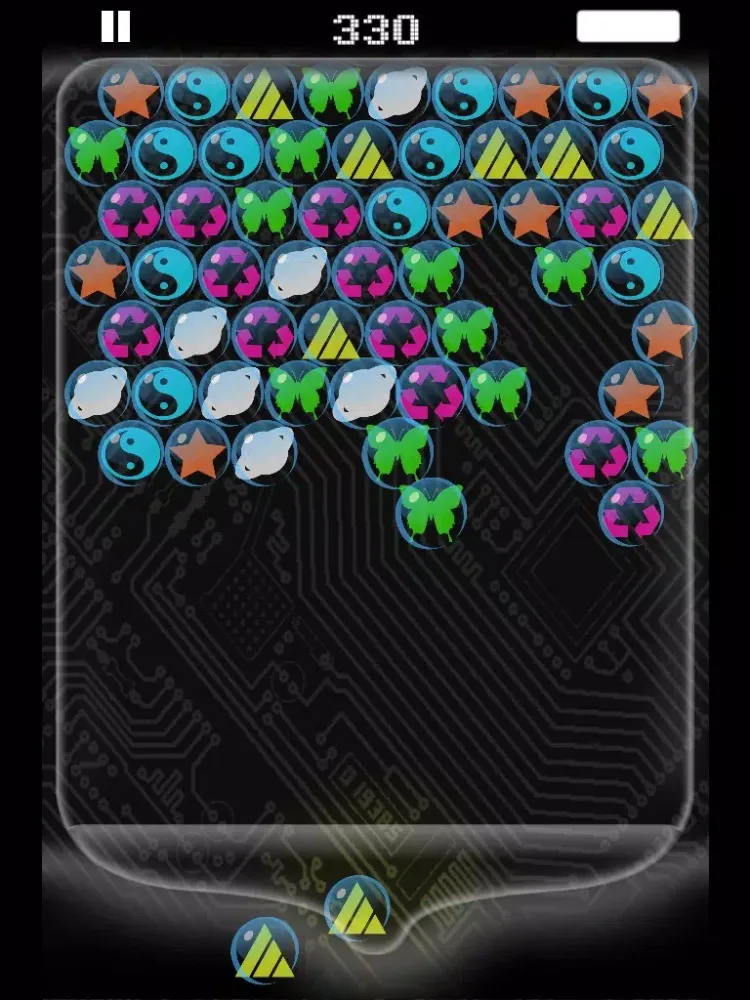 Capturas de tela do Bubble Shooter Circuit Mania iPad 
