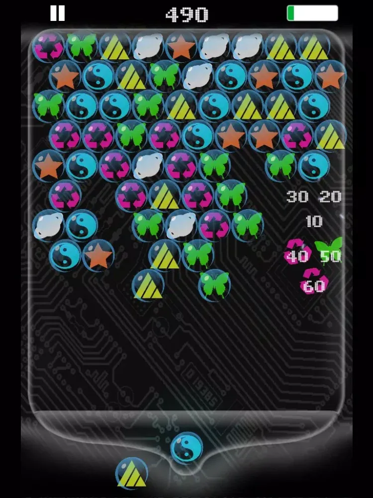 Capturas de tela do Bubble Shooter Circuit Mania iPad 