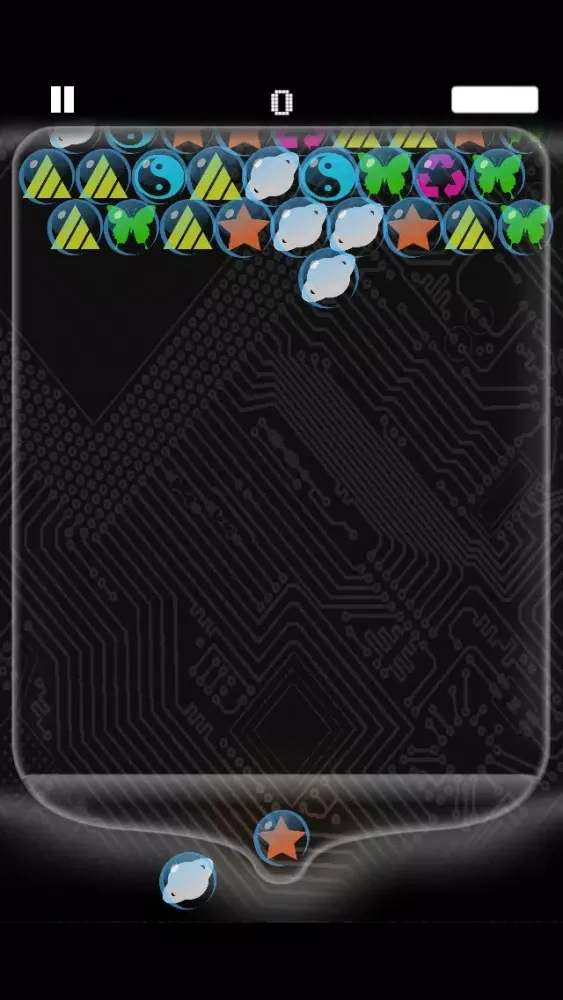 Capturas de tela do Bubble Shooter Circuit Mania