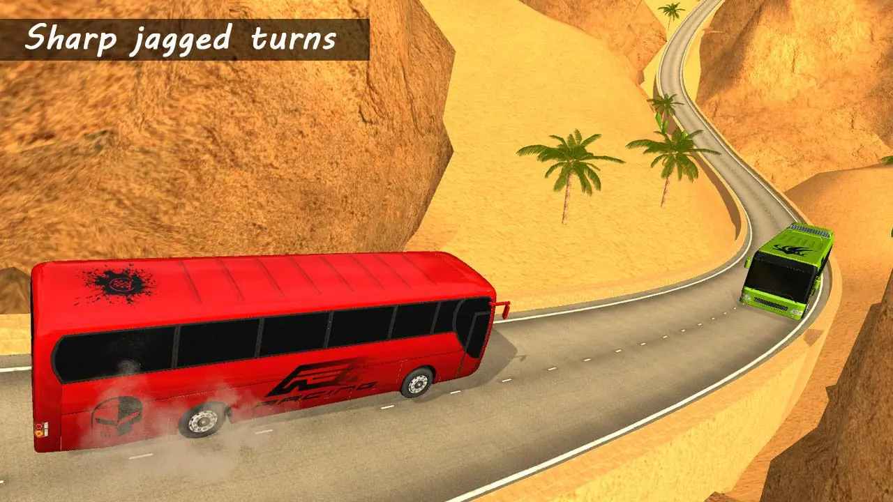 Hill Climb Bus Racing スクリーンショット