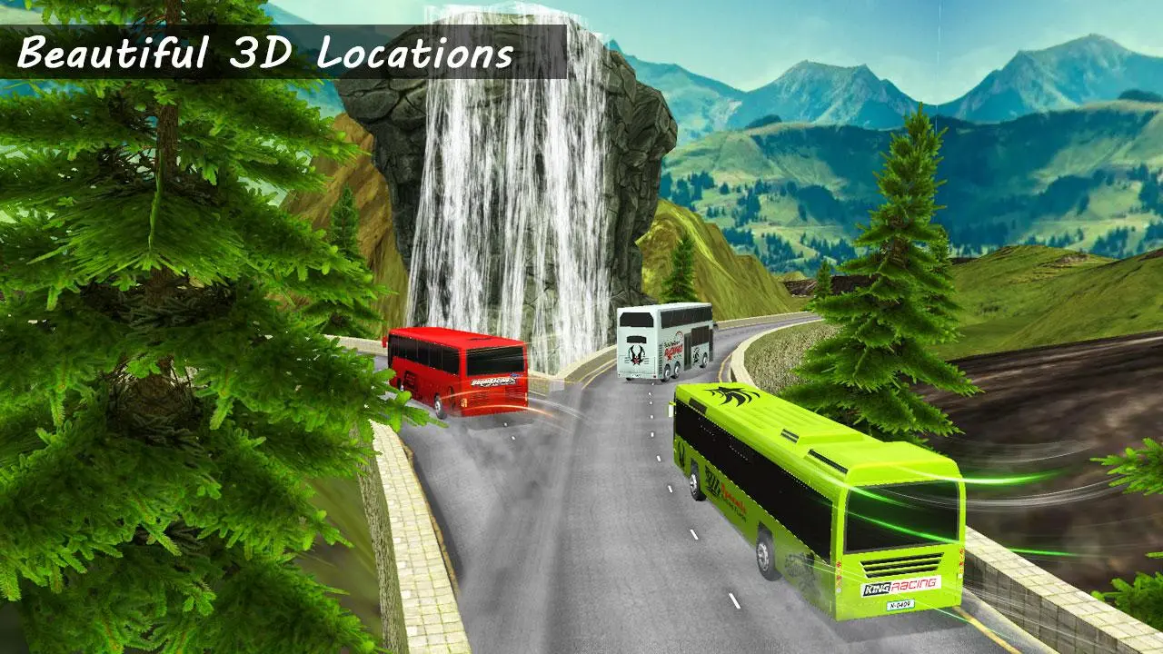 Hill Climb Bus Racing スクリーンショット