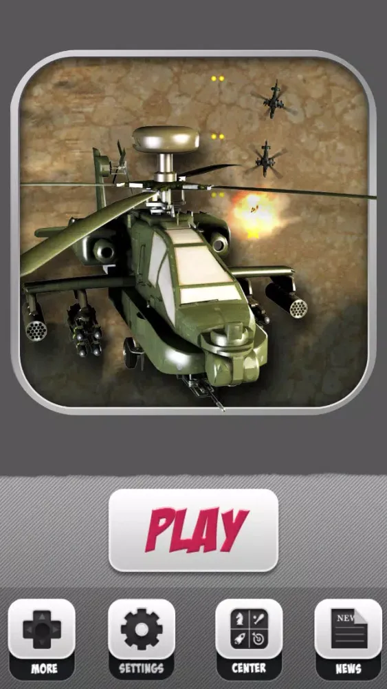 Zrzuty ekranu Cool Helicopter Shooting Game