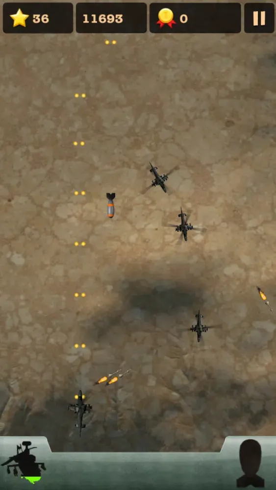 Zrzuty ekranu Cool Helicopter Shooting Game