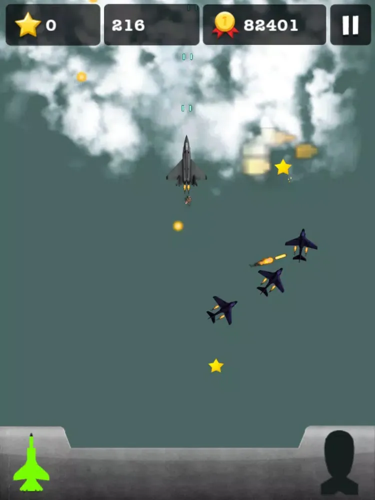 Capturas de tela do Fighter Planes Battle War iPad 