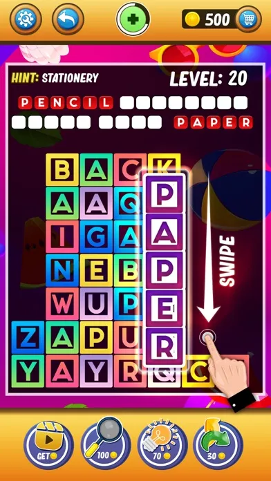 Captures d'écran de Word Connect – Connect Words