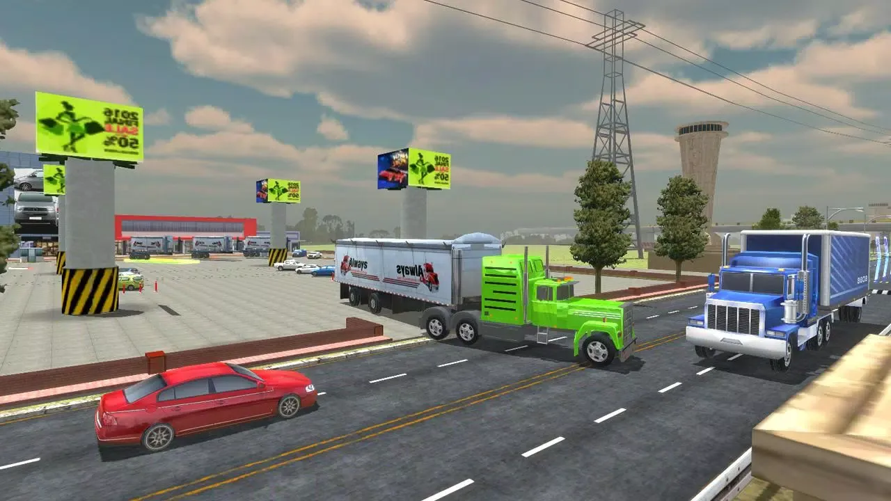 Ảnh chụp màn hình của Highway Cargo Truck Simulator