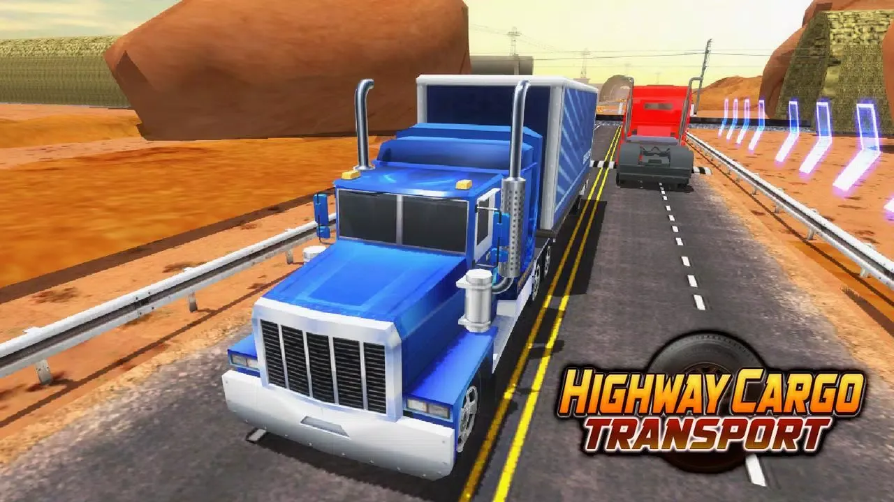Ảnh chụp màn hình của Highway Cargo Truck Simulator
