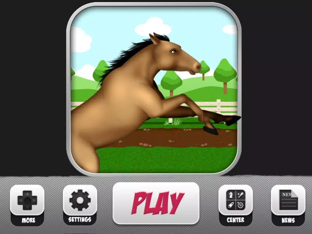Tangkapan layar Horse Run & Jump Free iPad 