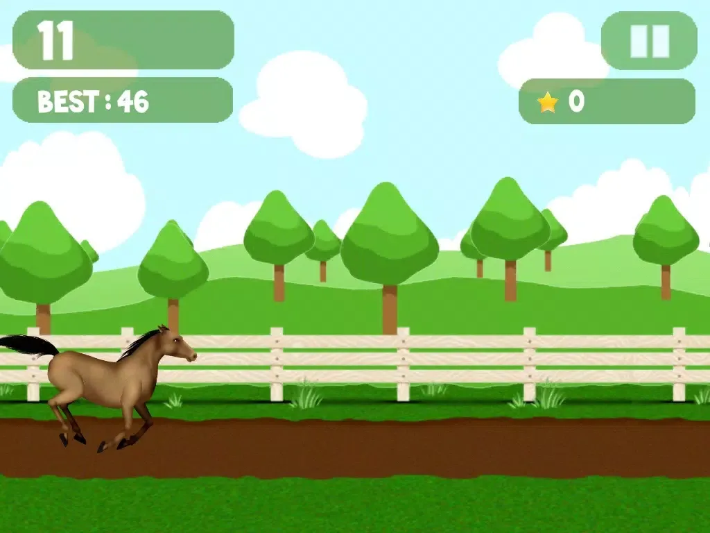 Tangkapan layar Horse Run & Jump Free iPad 
