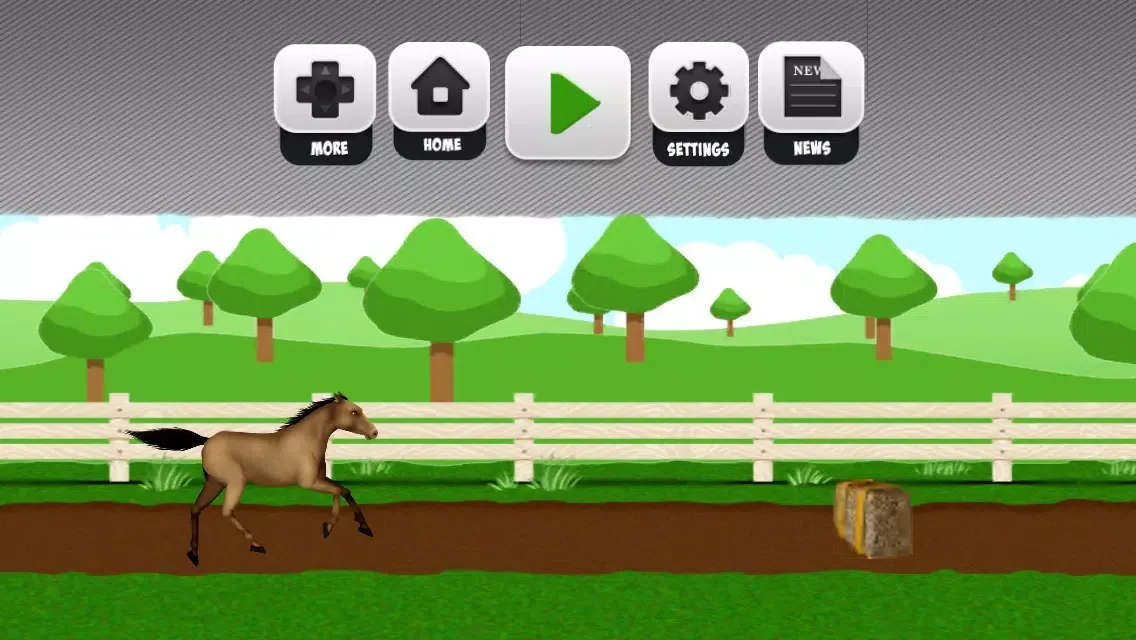 Tangkapan layar Horse Run & Jump Free