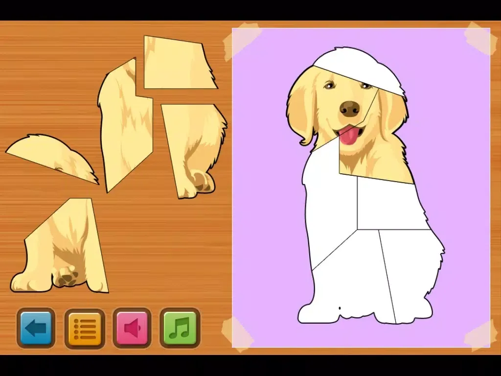 Zrzuty ekranu Kids Animal Puzzle Education iPad 