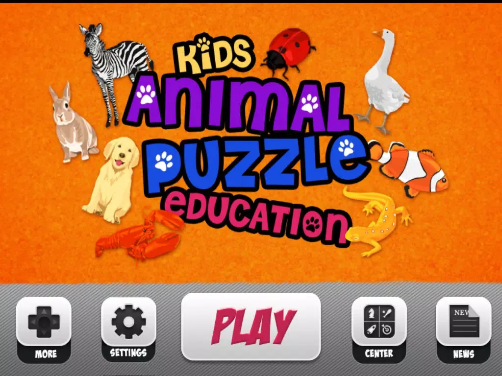 Zrzuty ekranu Kids Animal Puzzle Education iPad 