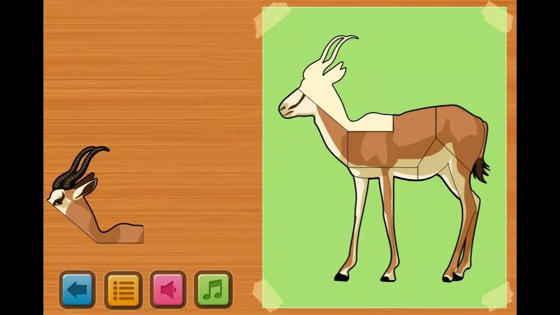 Zrzuty ekranu Kids Animal Puzzle Education