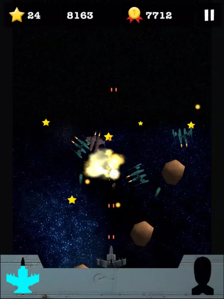 Zrzuty ekranu Space Aliens Attack Defender iPad 