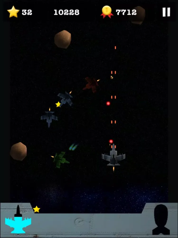 Zrzuty ekranu Space Aliens Attack Defender iPad 