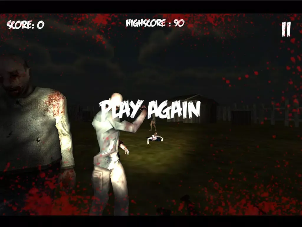 Zombie Attack Shooting Game iPad  Screenshots